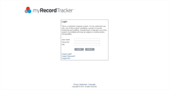 Desktop Screenshot of myrecordtracker.com